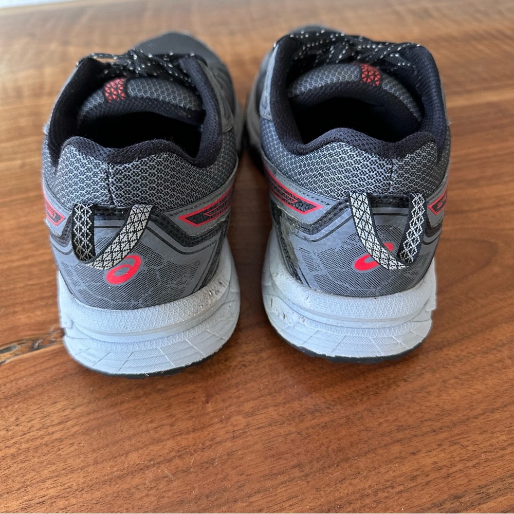 ASICS Men's Gel-Venture 7, Gray With Black And Red Accents. Size Extra W… - Picture 12 of 16